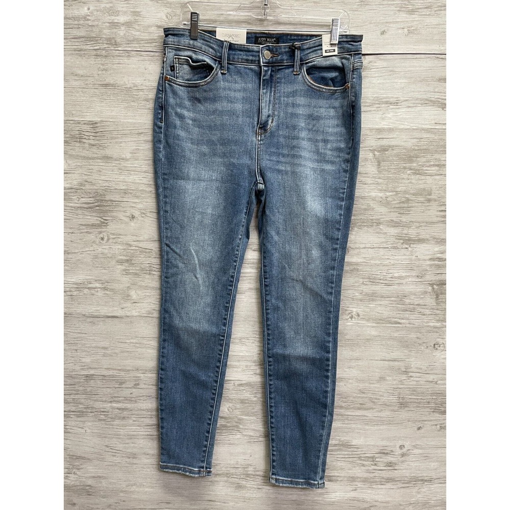 Judy Blue Skinny Fit Jeans Womens 15/32 Blue Mid Rise